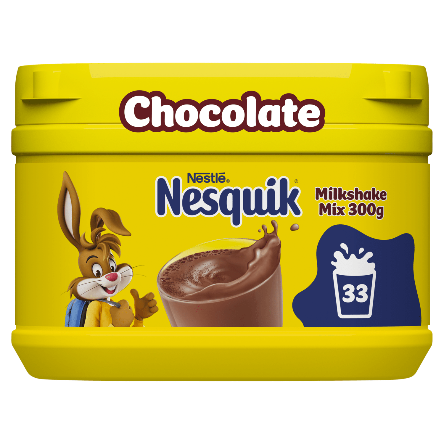 Nesquik Chocolate Flavoured Milkshake Mix 300g - UK Food & Drink - 7613031513062