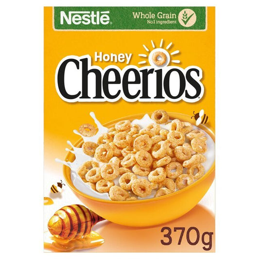 Nestl√© Cheerios Honey 370g - UK Food & Drink - 7613287169990