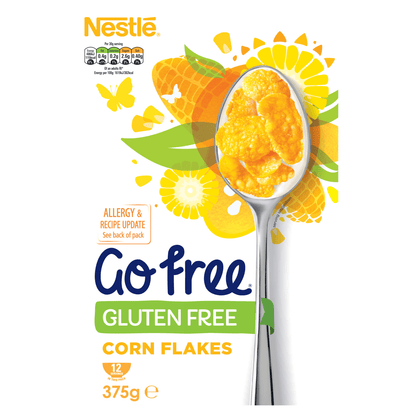 Nestl√© Go Free Gluten Free Corn Flakes 375g - UK Food & Drink - 5900020042538
