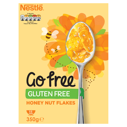 Nestl√© Go Free Gluten Free Honey Nut Flakes 350g - UK Food & Drink - 5900020042552