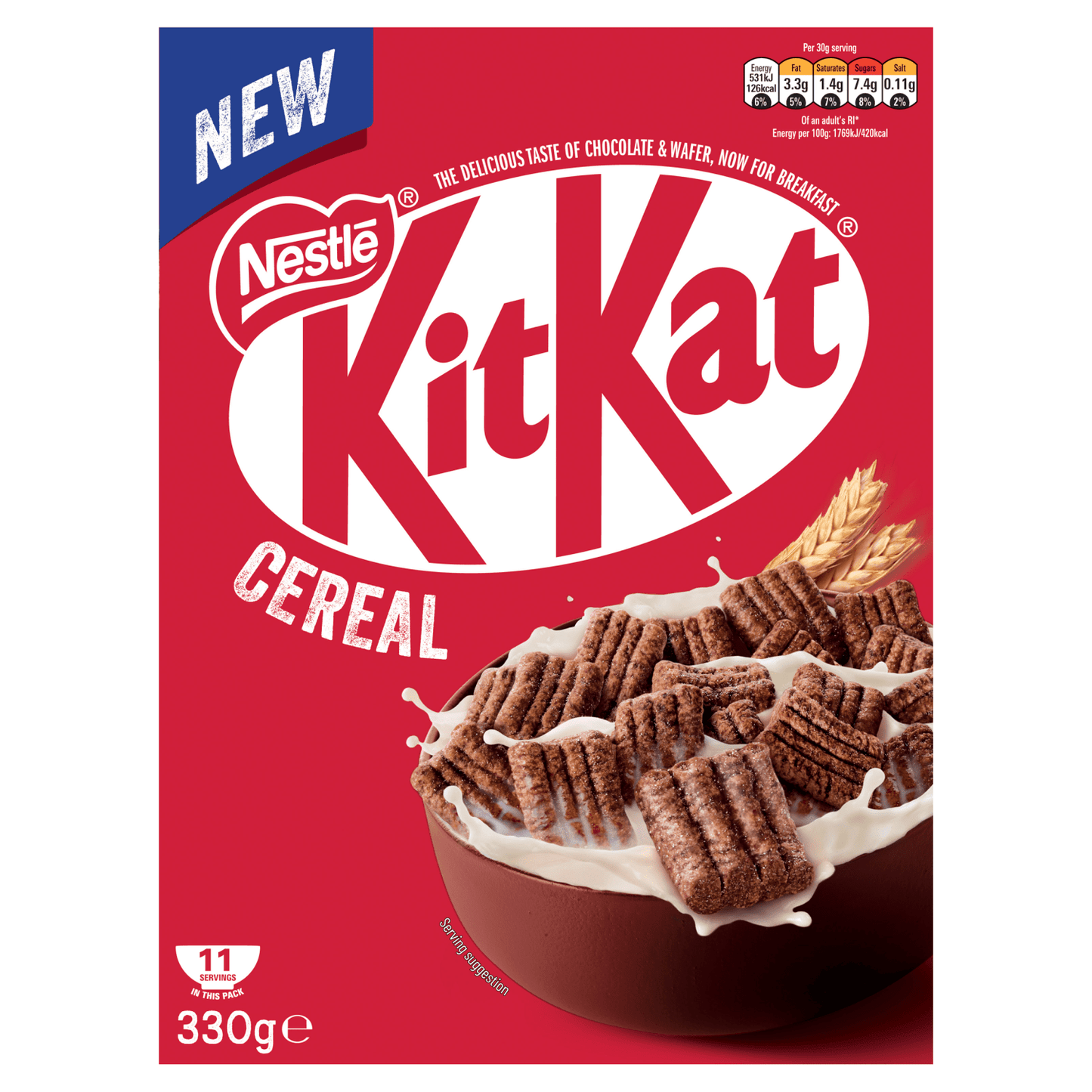 Nestl√© KitKat Cereal 330g - UK Food & Drink - 8445290740854
