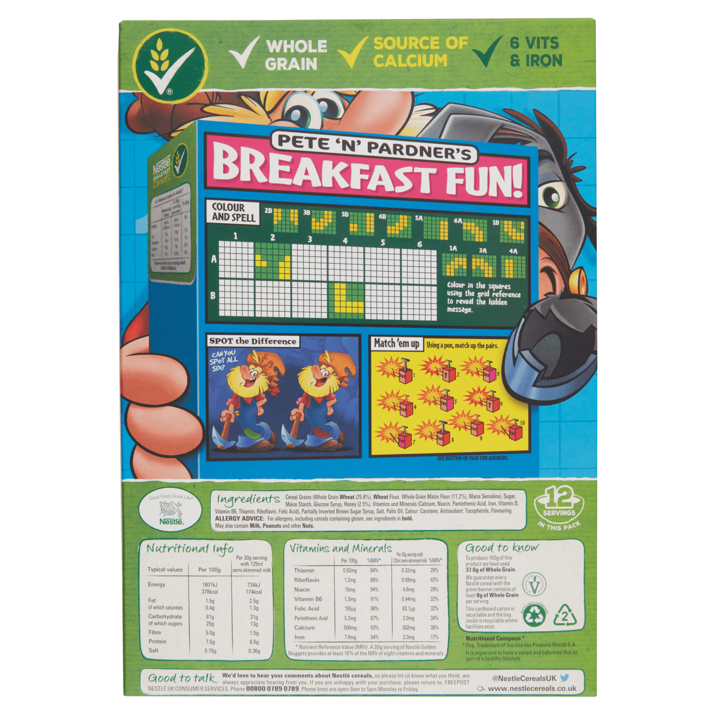 Nestlé Golden Nuggets 375g - UK Food & Drink - 5000243729091