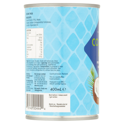 Niru Coconut Milk 400ml - UK Food & Drink - 779140004444