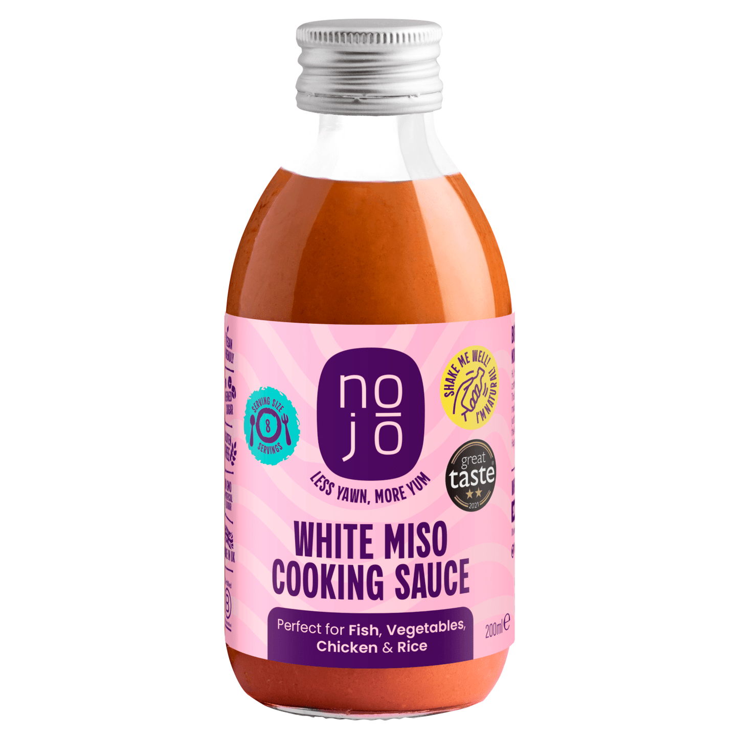 Nojō White Miso Cooking Sauce 200ml - UK Food & Drink - 5060622270002