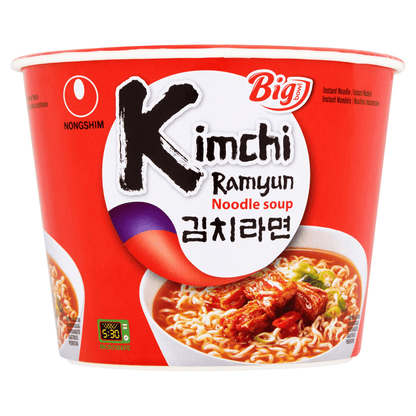 Nongshim Kimchi Ramyun Noodle Soup 112g - UK Food & Drink - 8801043032285