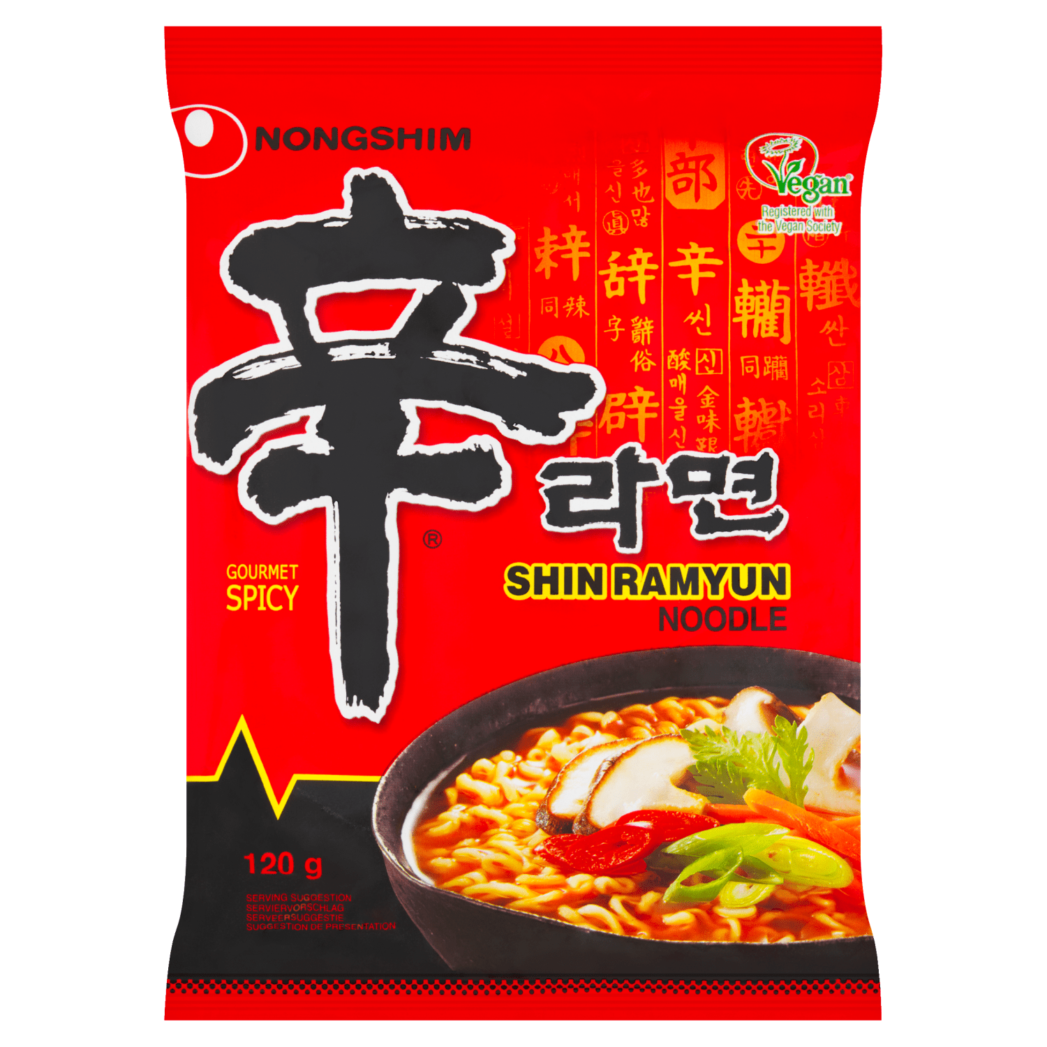 Nongshim Shin Ramyun Noodle 120g - UK Food & Drink - 8801043150620