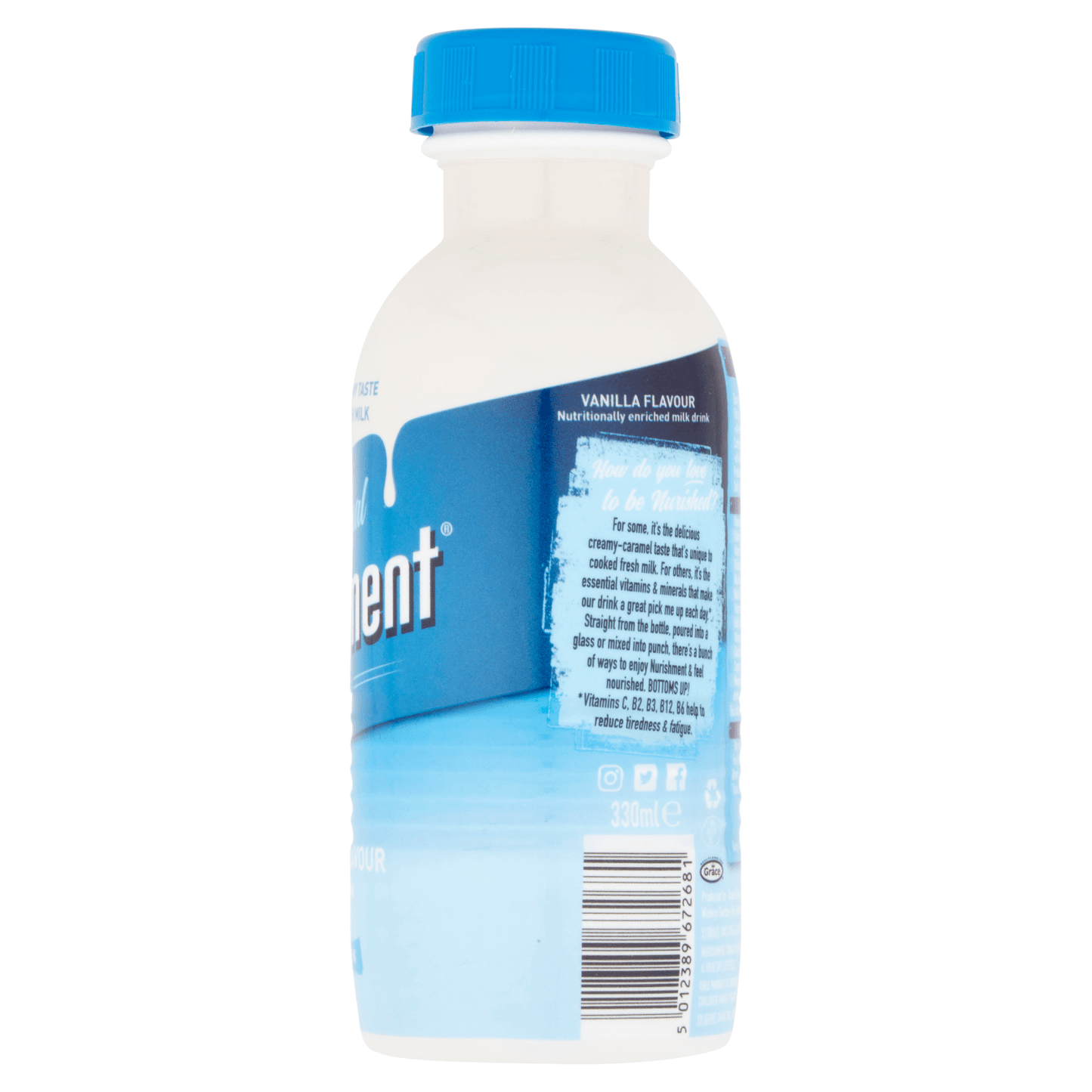 Nurishment Original Vanilla Flavour Milk Drink 330ml - UK Food & Drink - 5012389672681