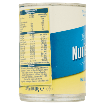 Nurishment The Original Banana Flavour 400g - UK Food & Drink - 5012389670601