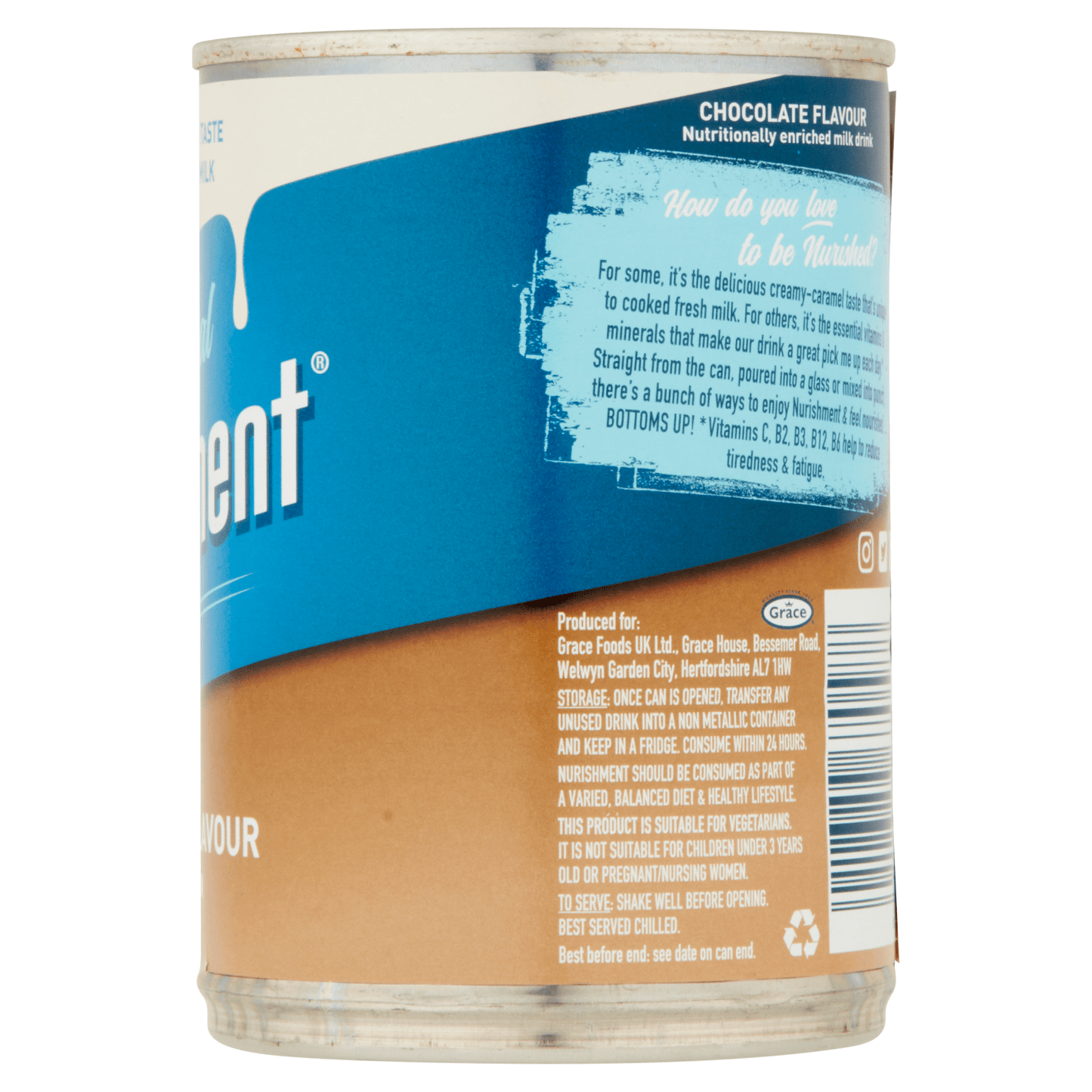 Nurishment The Original Chocolate Flavour 400g - UK Food & Drink - 5012389670588