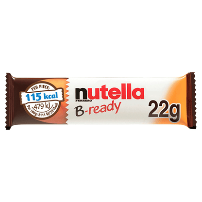 Nutella Ferrero B - Ready 22g - UK Food & Drink - 8000500224281