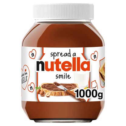 Nutella Hazelnut Spread with Cocoa 1kg - UK Food & Drink - 3017624010701