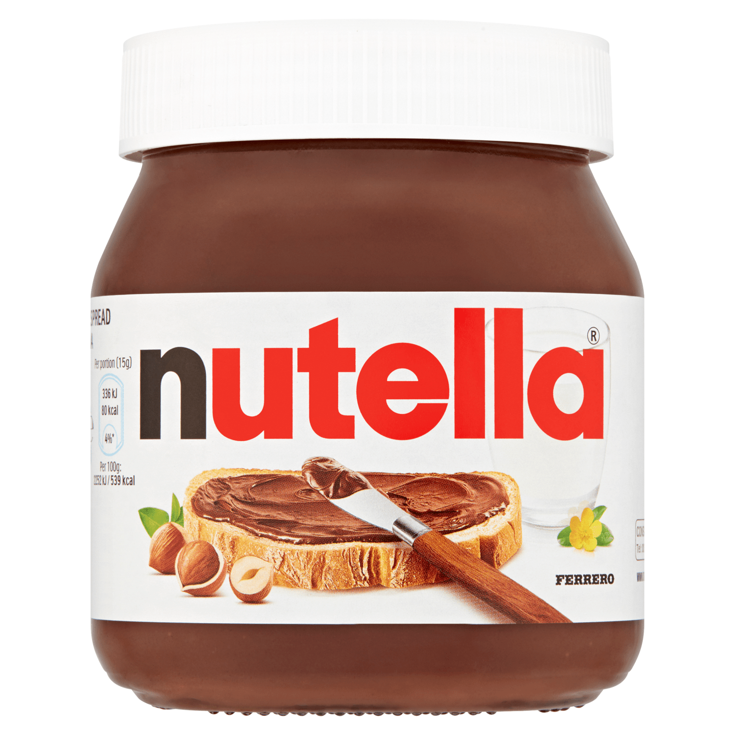 NUTELLA Hazelnut Spread with Cocoa 350g - UK Food & Drink - 80177173