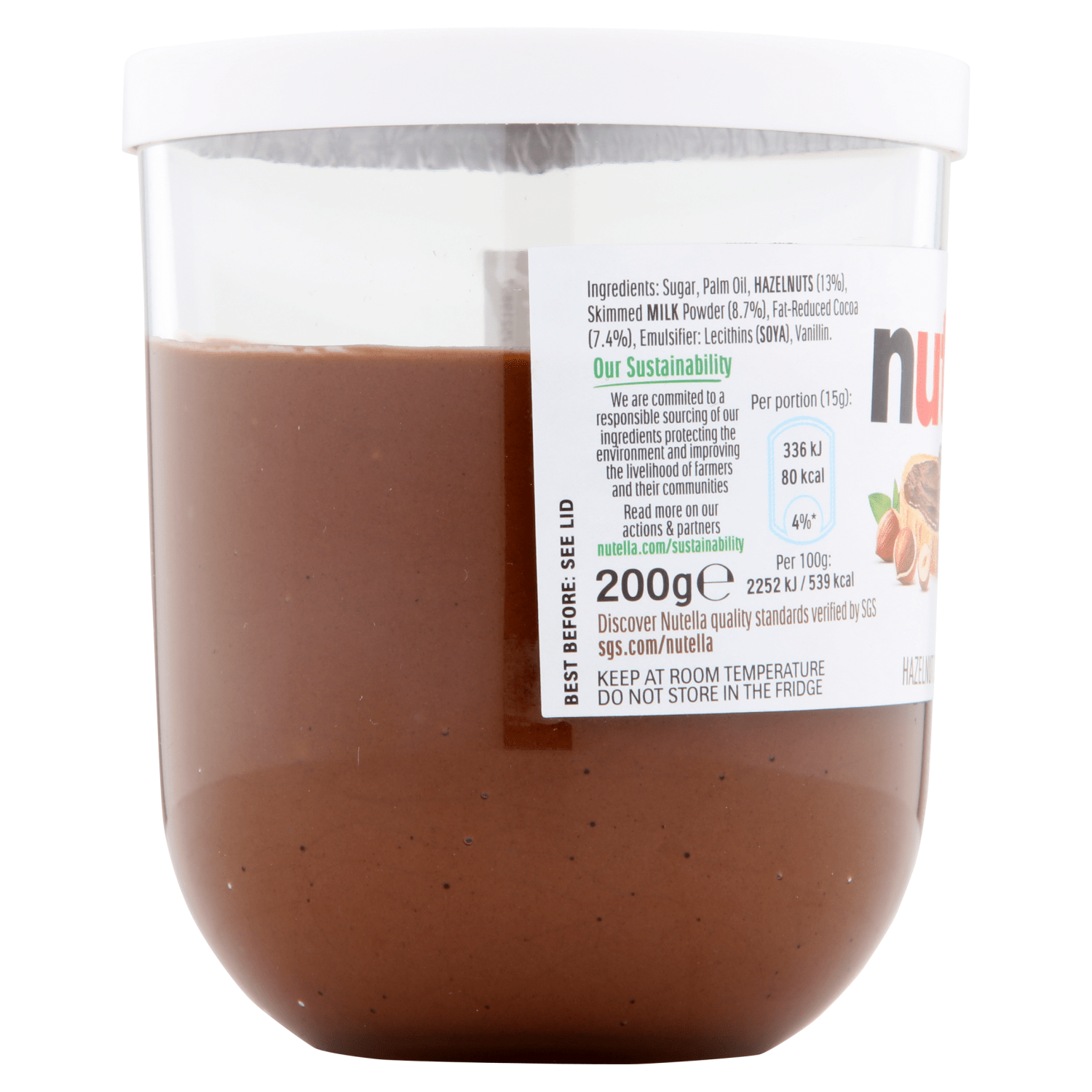 NUTELLA¬Æ Hazelnut Spread with Cocoa 200g - UK Food & Drink - 80135463