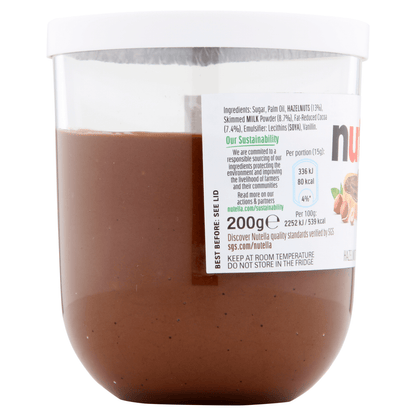 NUTELLA¬Æ Hazelnut Spread with Cocoa 200g - UK Food & Drink - 80135463