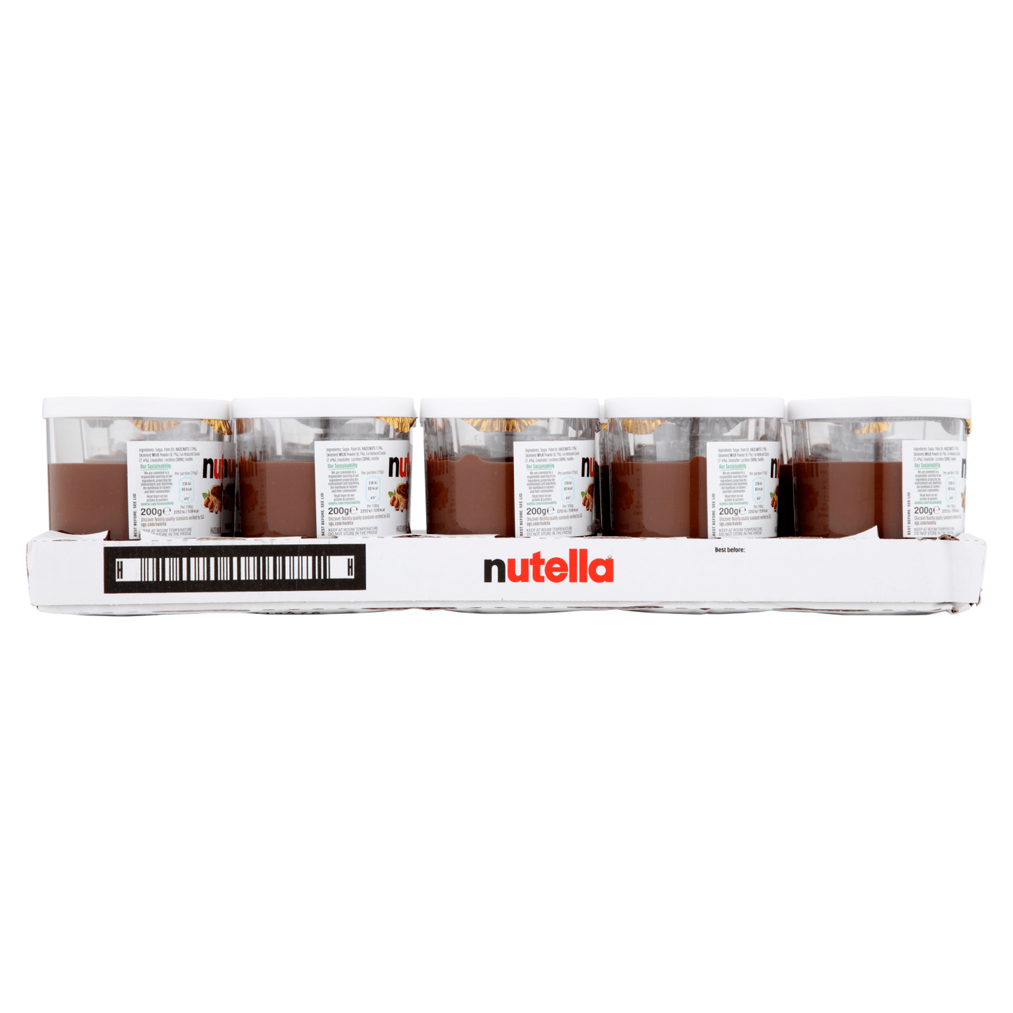 NUTELLA¬Æ Hazelnut Spread with Cocoa 200g - UK Food & Drink - 80135463