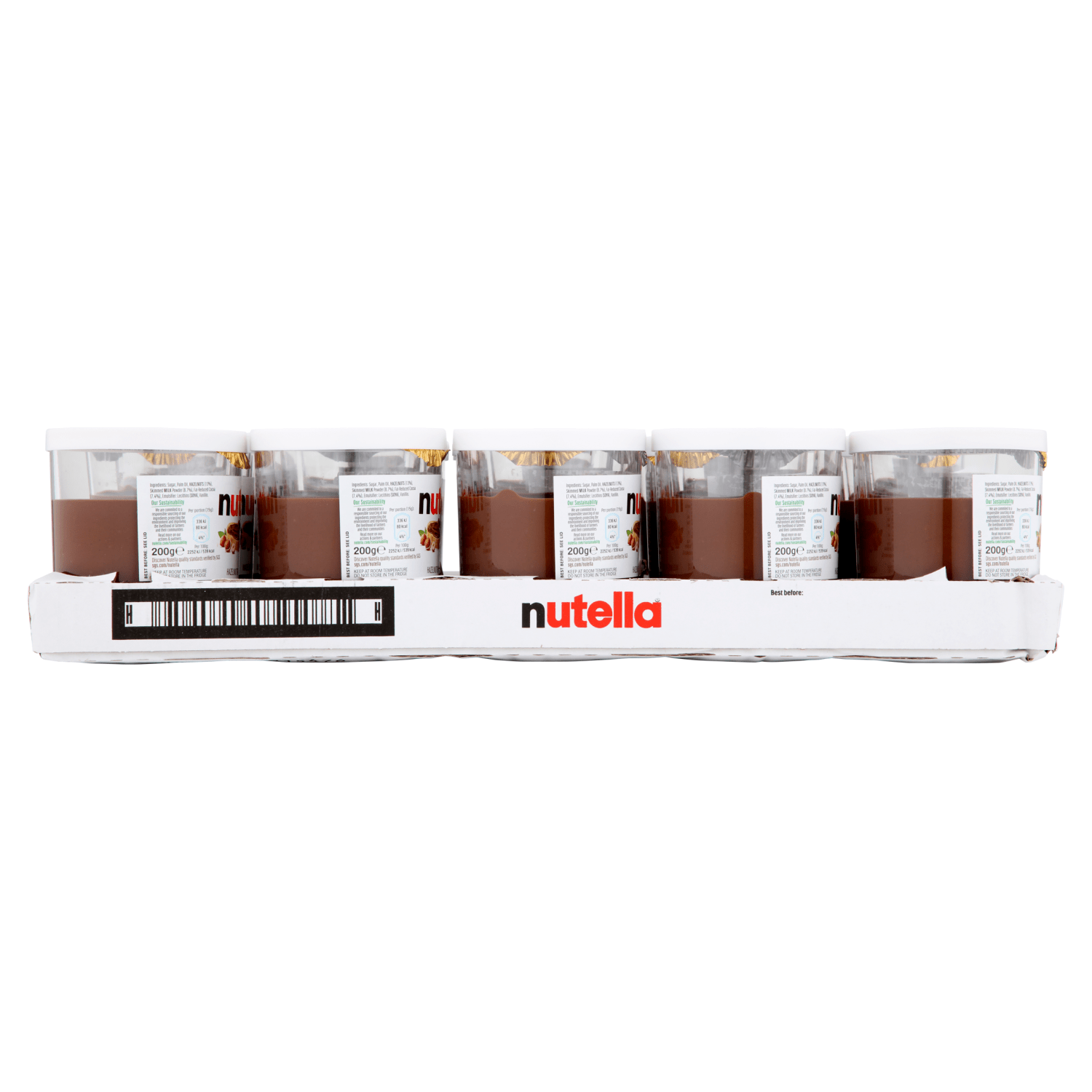NUTELLA¬Æ Hazelnut Spread with Cocoa 200g - UK Food & Drink - 80135463