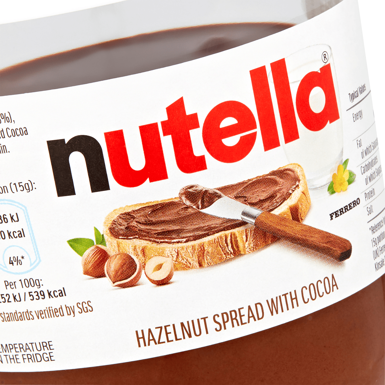 NUTELLA¬Æ Hazelnut Spread with Cocoa 200g - UK Food & Drink - 80135463