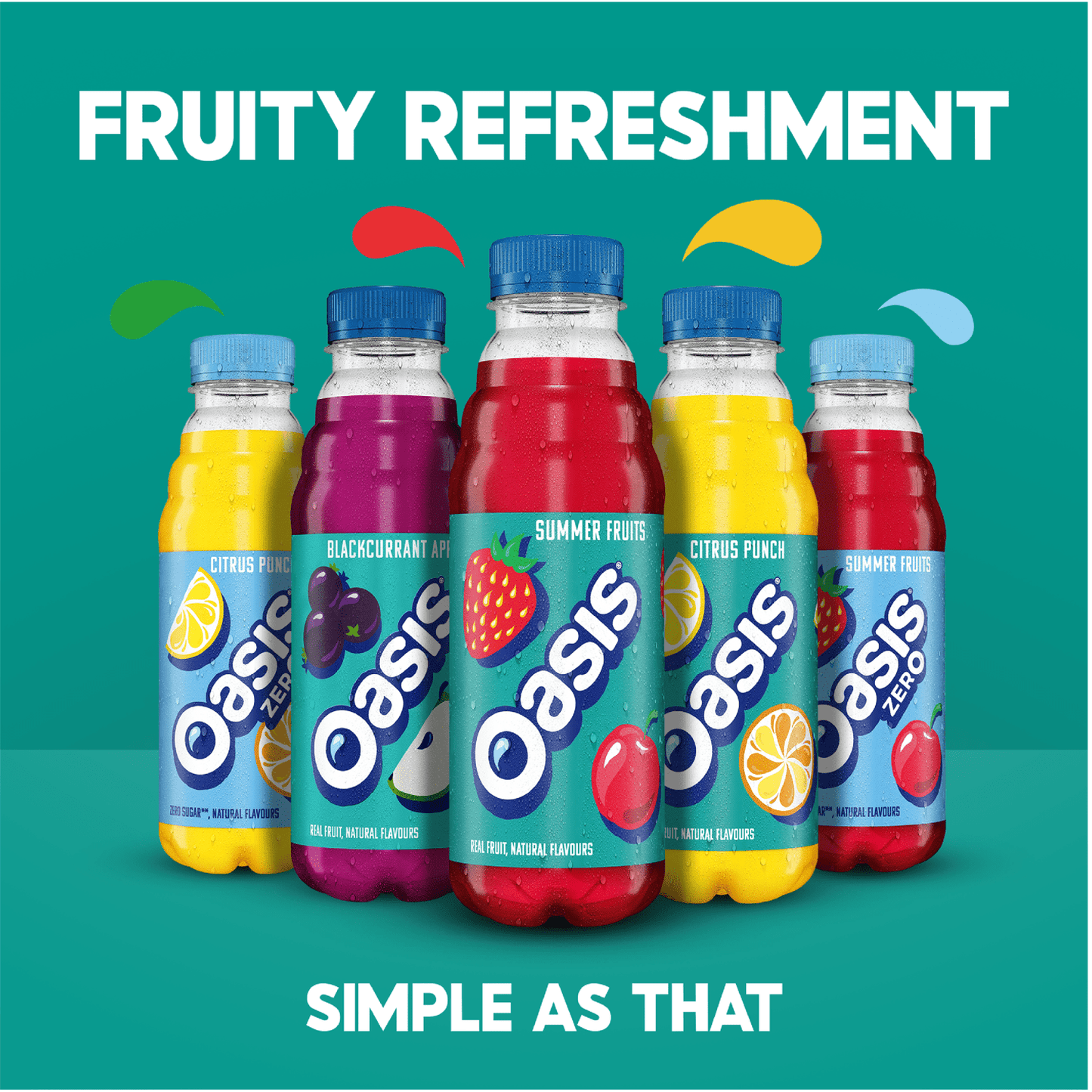 Oasis Summer Fruits 1.5L - UK Food & Drink - 5449000125002