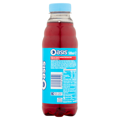 Oasis Summer Fruits Light 500ml - UK Food & Drink - 54493049