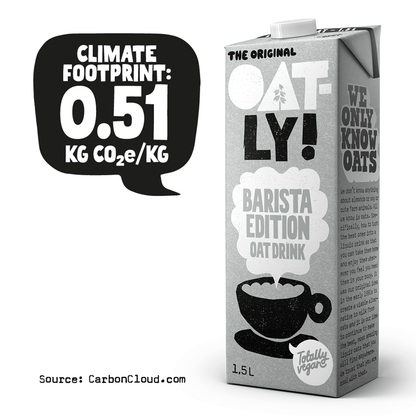 Oatly! The Original Barista Edition Oat Drink 1,5L - UK Food & Drink - 7394376621932
