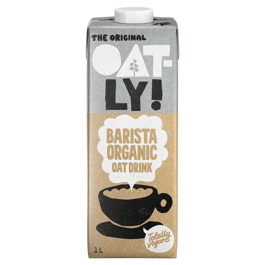 Oatly! The Original Organic Barista Oat Drink 1L - UK Food & Drink - 7394376621673