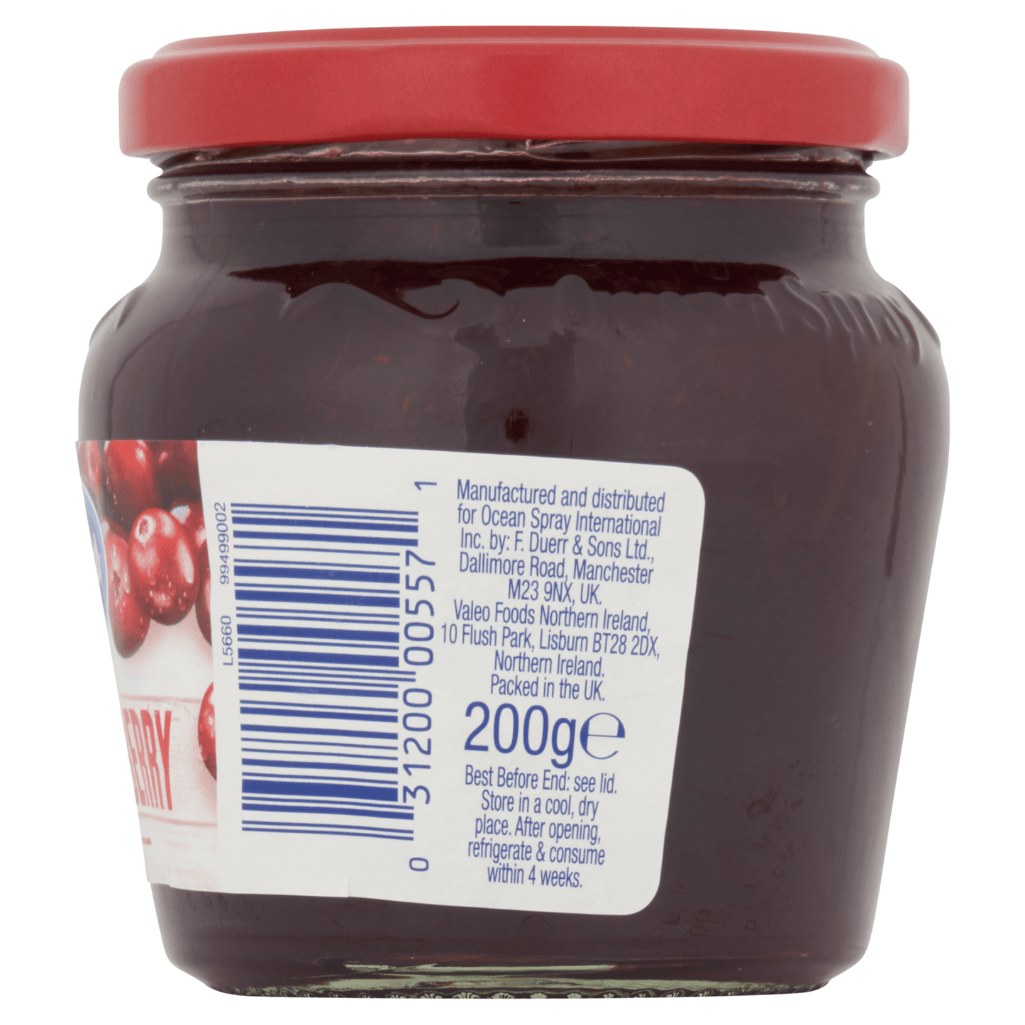 Ocean Spray Whole Cranberry Sauce 200g - UK Food & Drink - 31200005571