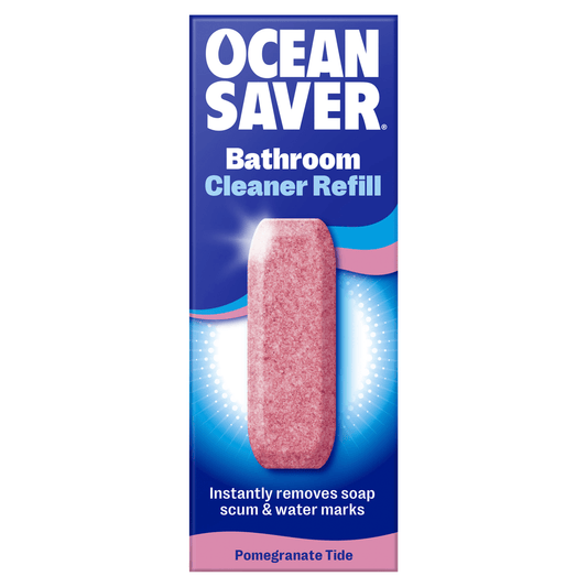 Oceansaver Bathroom Power - Cleaning EcoDrops Pomegranate Tide 15g - UK Food & Drink - 5060727260014