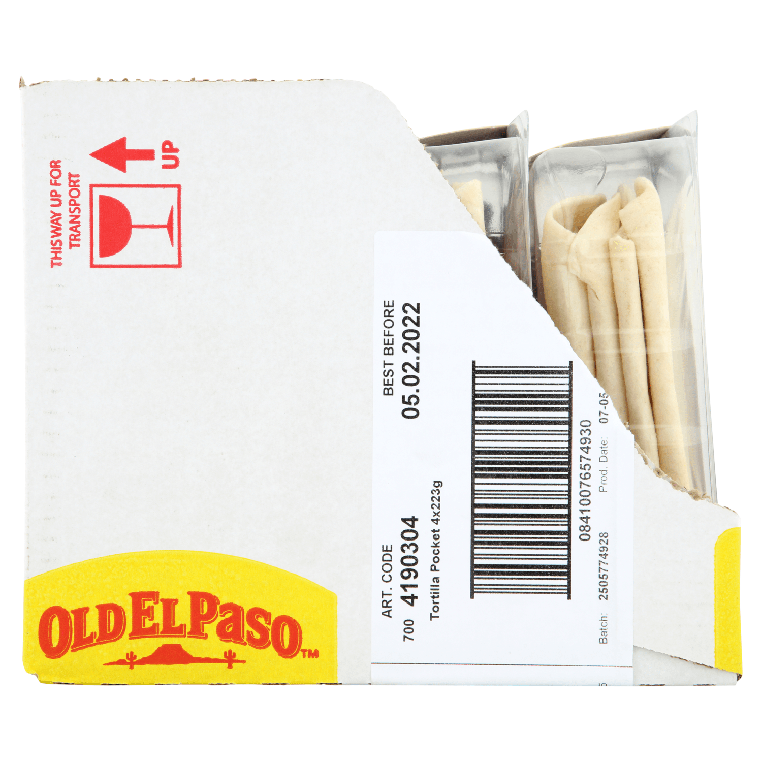 Old El Paso 8 Tortilla Pockets 223g - UK Food & Drink - 8410076474643