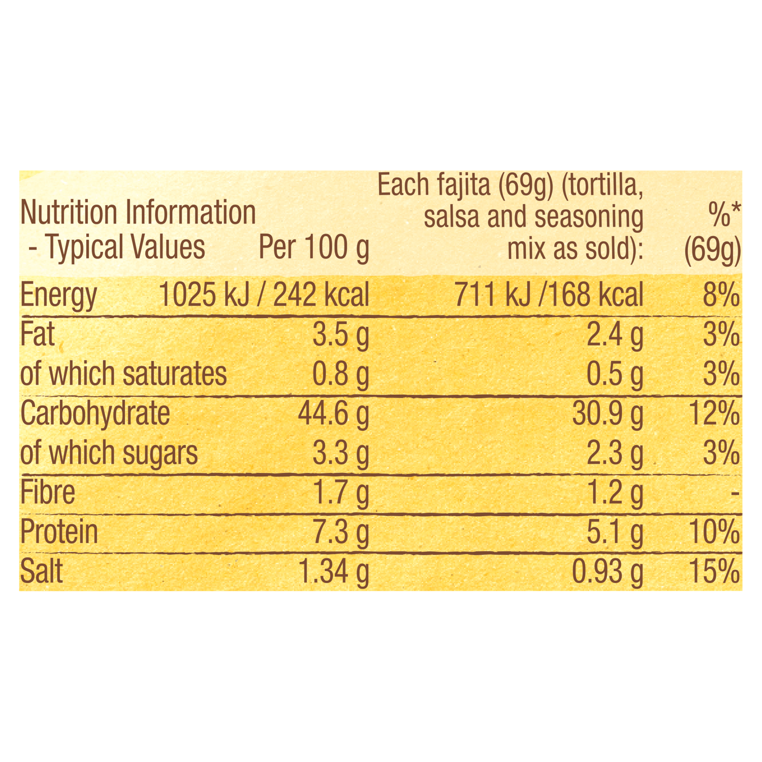 Old El Paso Crispy Chicken Fajita Kit 555g - UK Food & Drink - 8410076470775