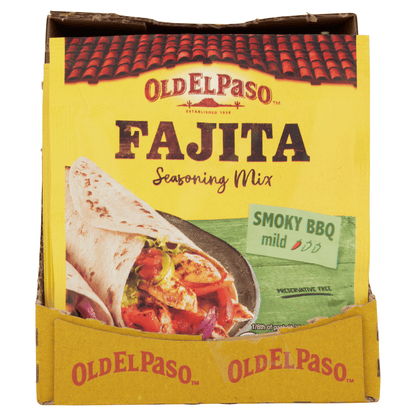 Old El Paso Fajita Seasoning Mix Smoky BBQ 35g - UK Food & Drink - 8410076491602