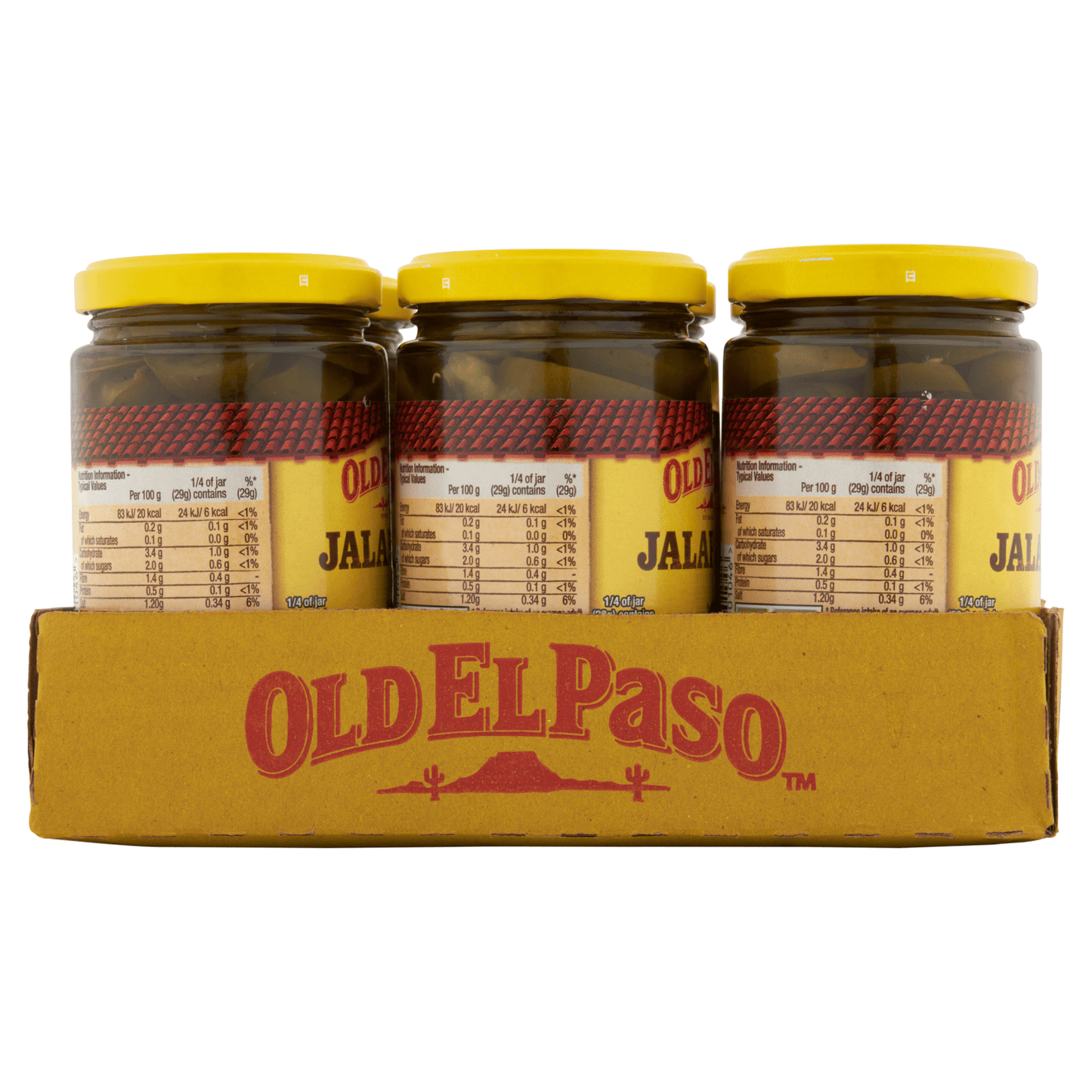 Old El Paso Jalape√±os 215g - UK Food & Drink - 8727200501046