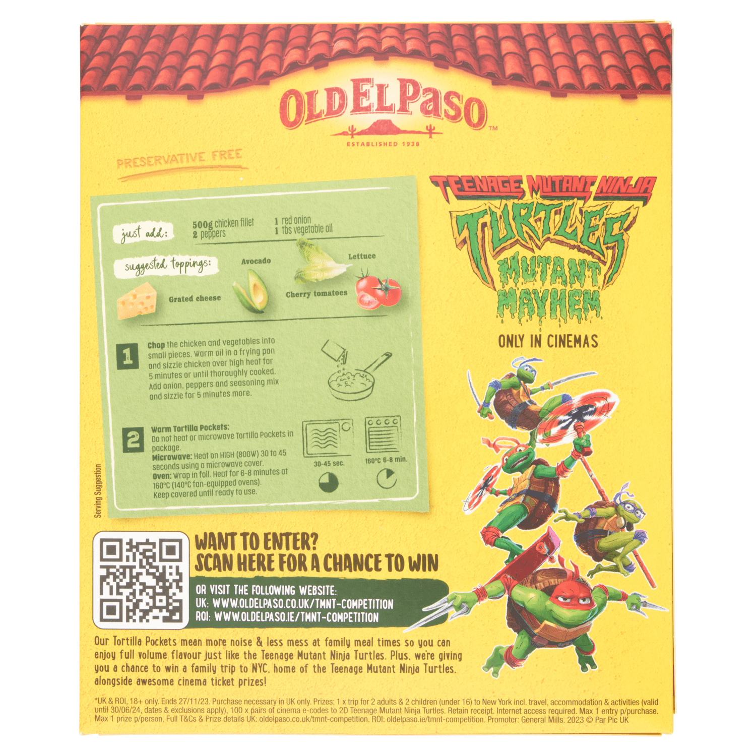 Old El Paso Mild Smoky BBQ Tortilla Pockets Fajita Kit 380g - UK Food & Drink - 8410076474872