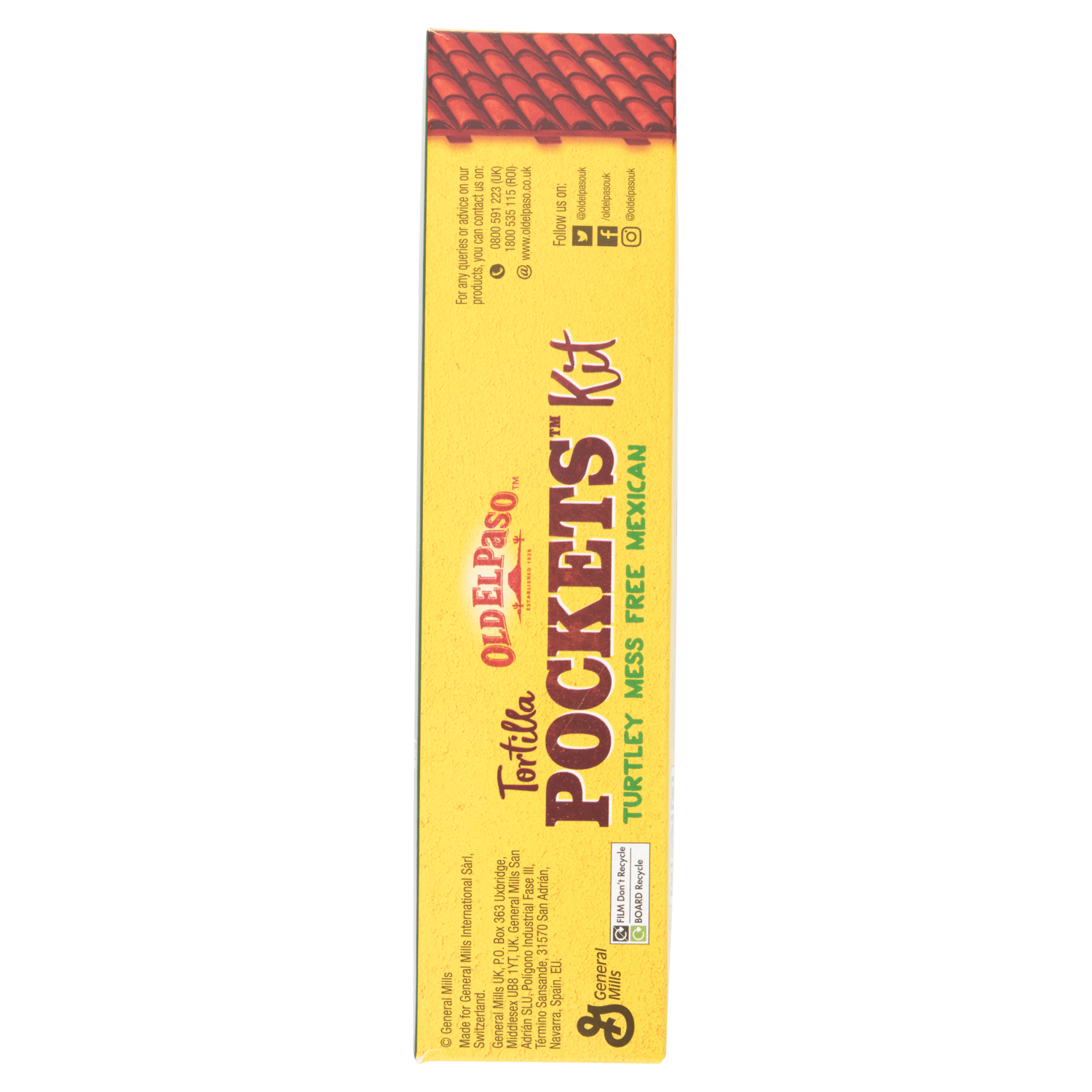 Old El Paso Mild Smoky BBQ Tortilla Pockets Fajita Kit 380g - UK Food & Drink - 8410076474872