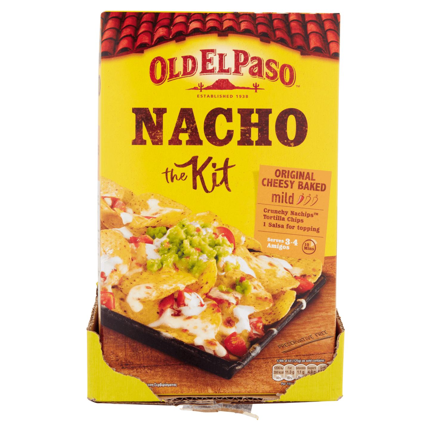 Old El Paso Original Cheesy Baked Nacho Kit 505g - UK Food & Drink - 8410076482785