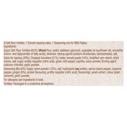 Old El Paso Smoky BBQ Fajita Kit 500g - UK Food & Drink - 8410076471178