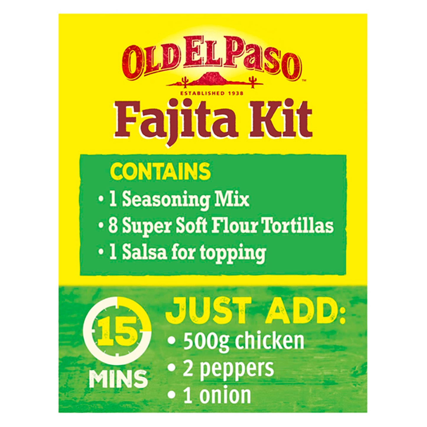 Old El Paso Smoky BBQ Fajita Kit 500g - UK Food & Drink - 8410076471178
