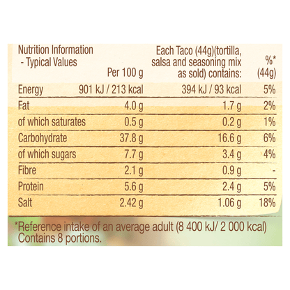 Old El Paso Stand 'N Stuff Smoky BBQ Taco Boat Kit 350g - UK Food & Drink - 8410076472229