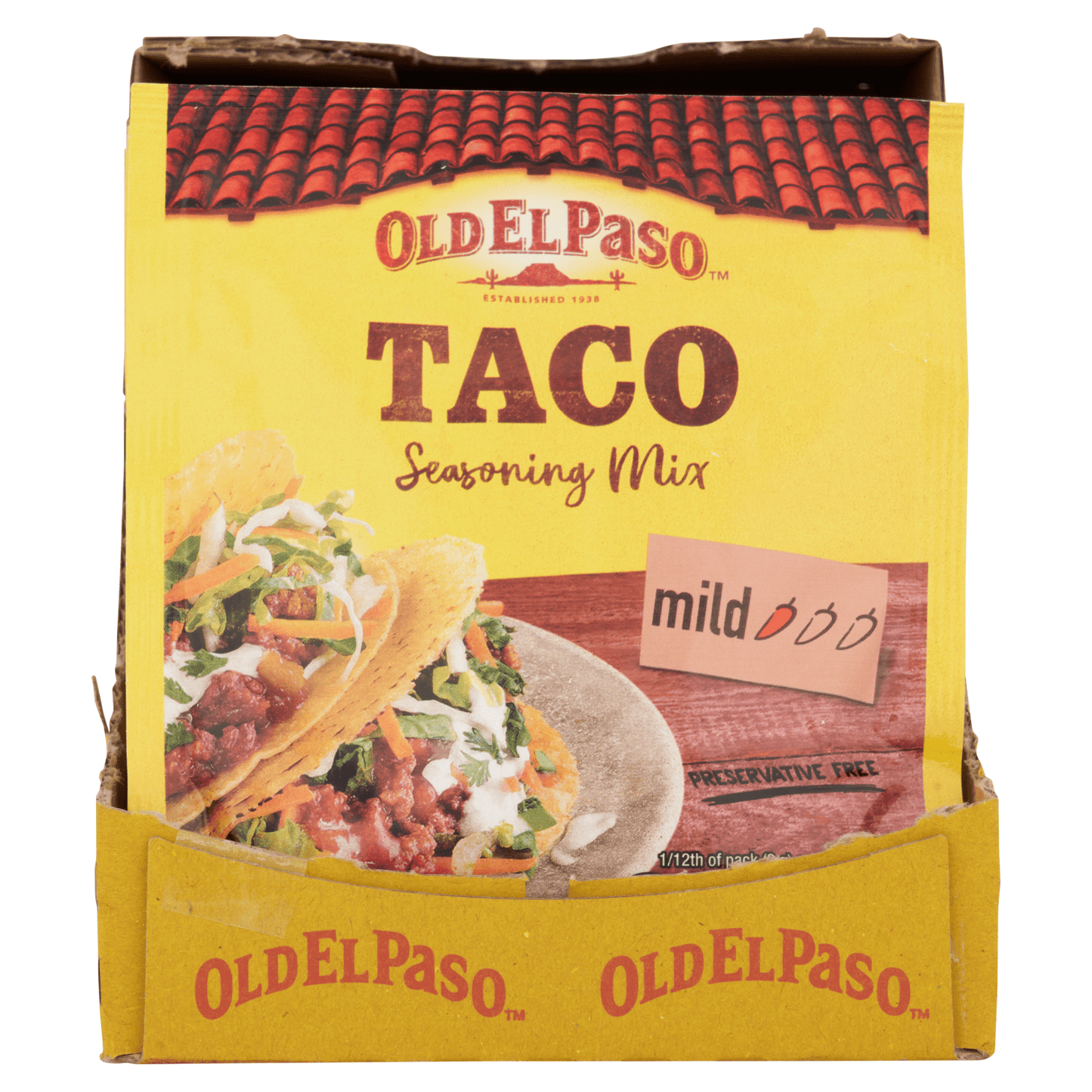 Old El Paso Taco Seasoning Mix 25g - UK Food & Drink - 8410076491893