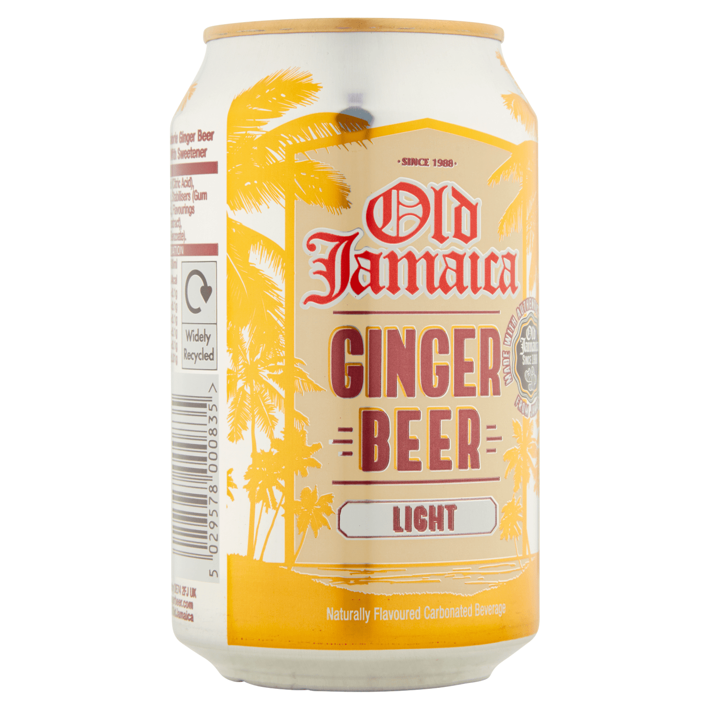 Old Jamaica Ginger Beer Light 330ml - UK Food & Drink - 5029578000835