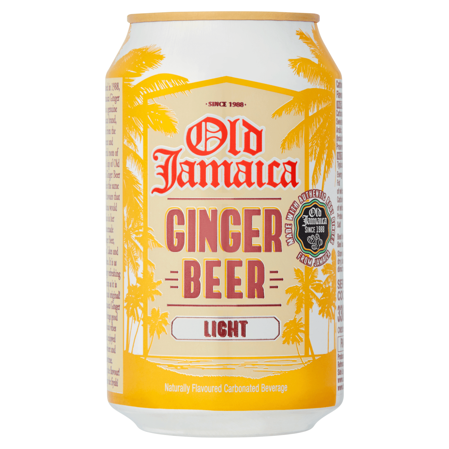 Old Jamaica Ginger Beer Light 330ml - UK Food & Drink - 5029578000835