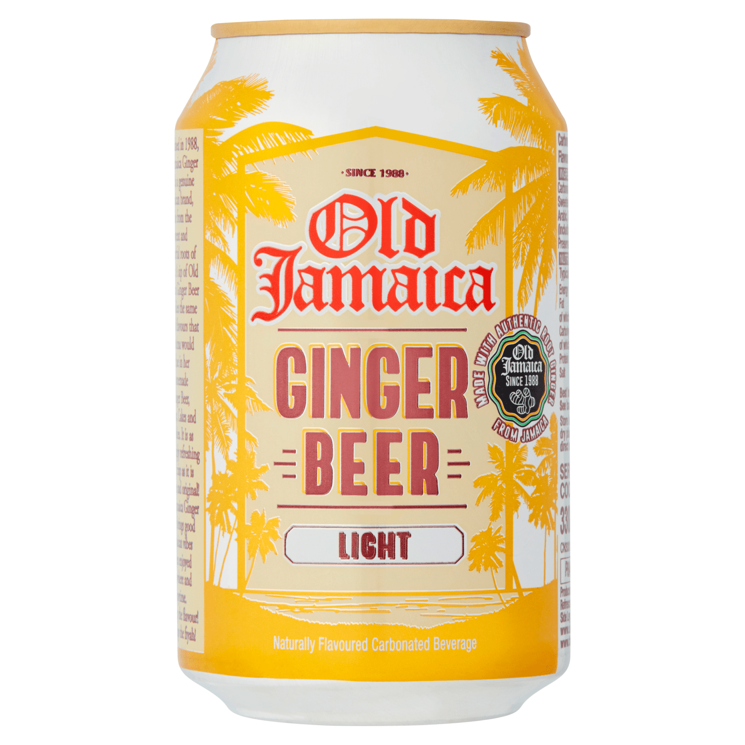 Old Jamaica Ginger Beer Light 330ml - UK Food & Drink - 5029578000835