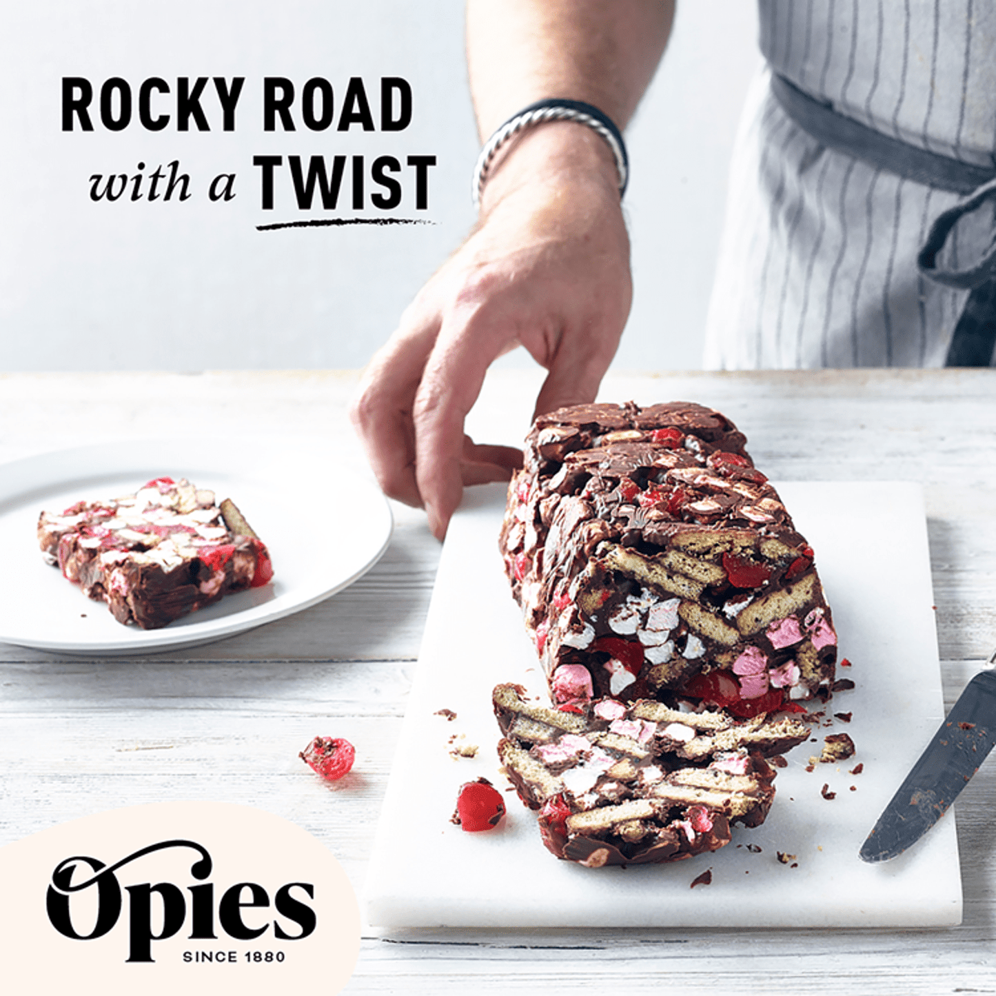 Opies Cocktail Cherries in Syrup 225g - UK Food & Drink - 5010392000194