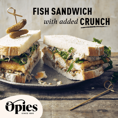 Opies Mini Gherkins Pickled in Spirit Vinegar 227g - UK Food & Drink - 5010392004109