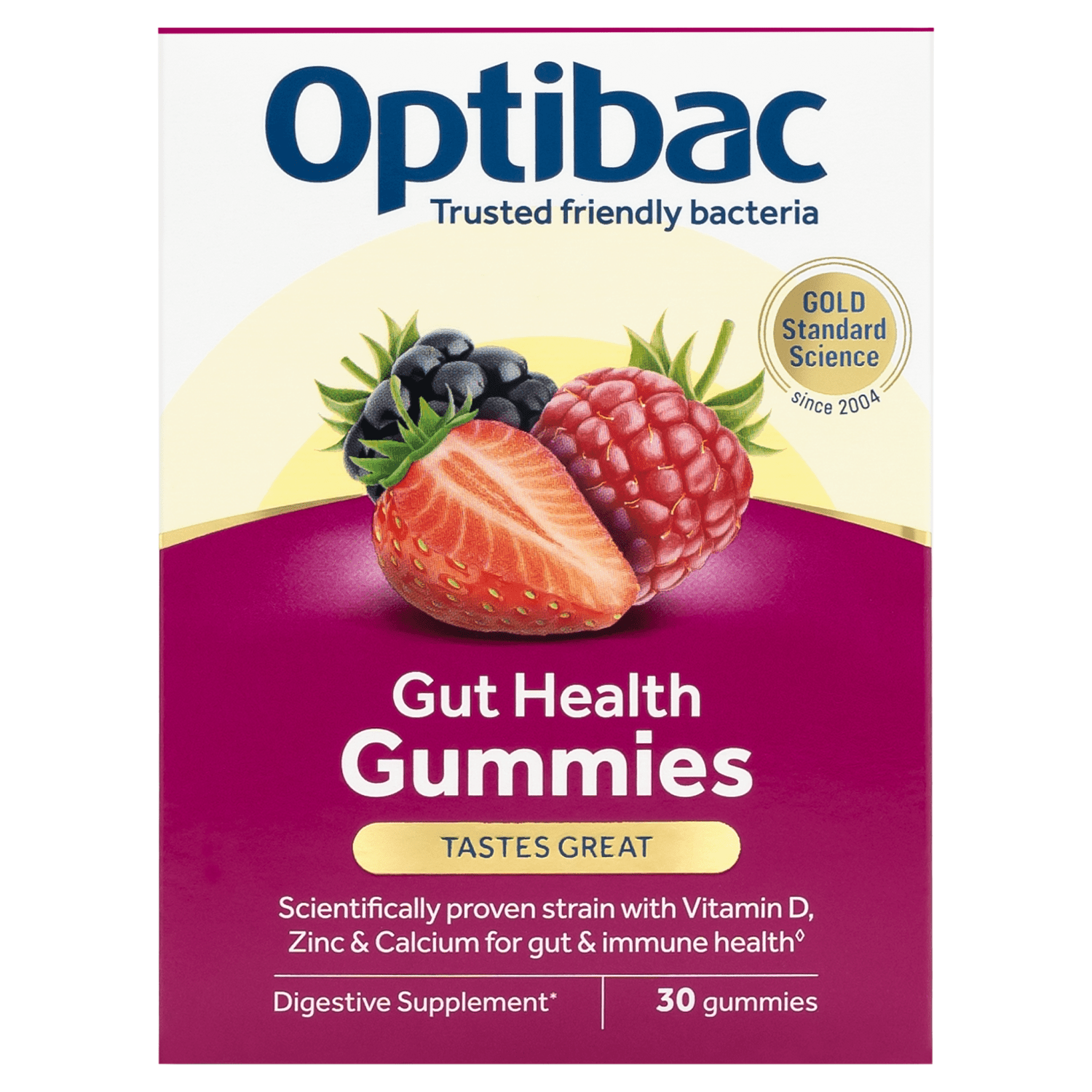 Optibac 30 Gut Health Gummies 99g - UK Food & Drink - 5060086611106