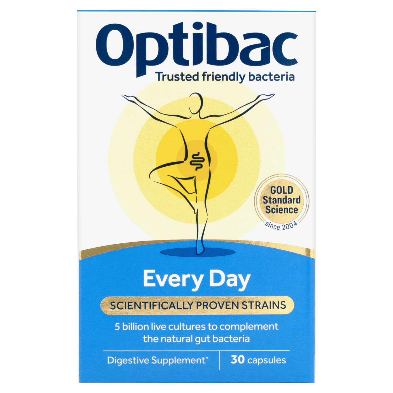 Optibac Every Day 30 Capsules - UK Food & Drink - 5060086610079