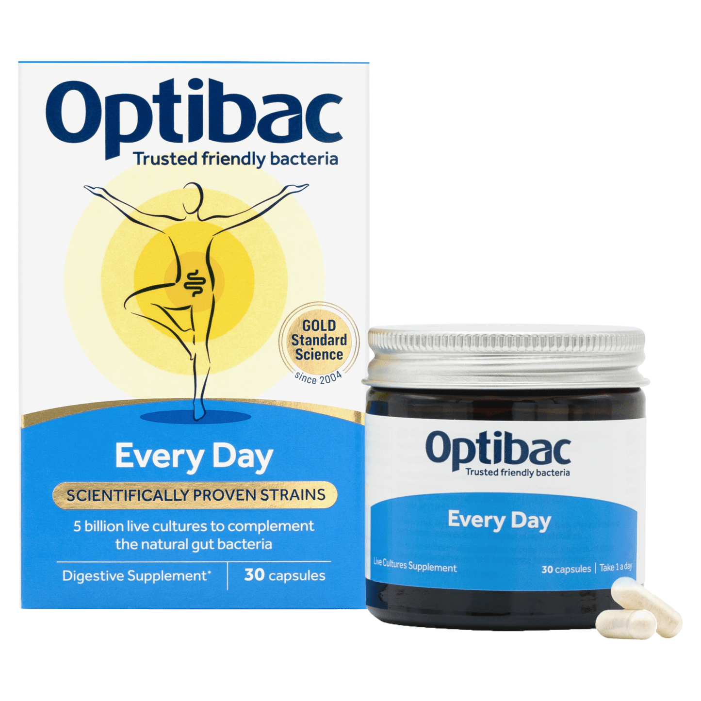 Optibac Every Day 30 Capsules - UK Food & Drink - 5060086610079