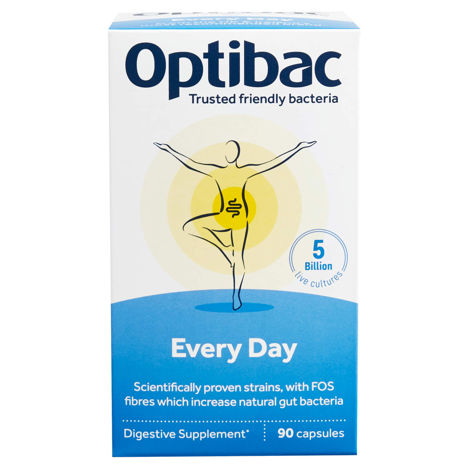 Optibac Every Day 90 Capsules - UK Food & Drink - 5060086610482