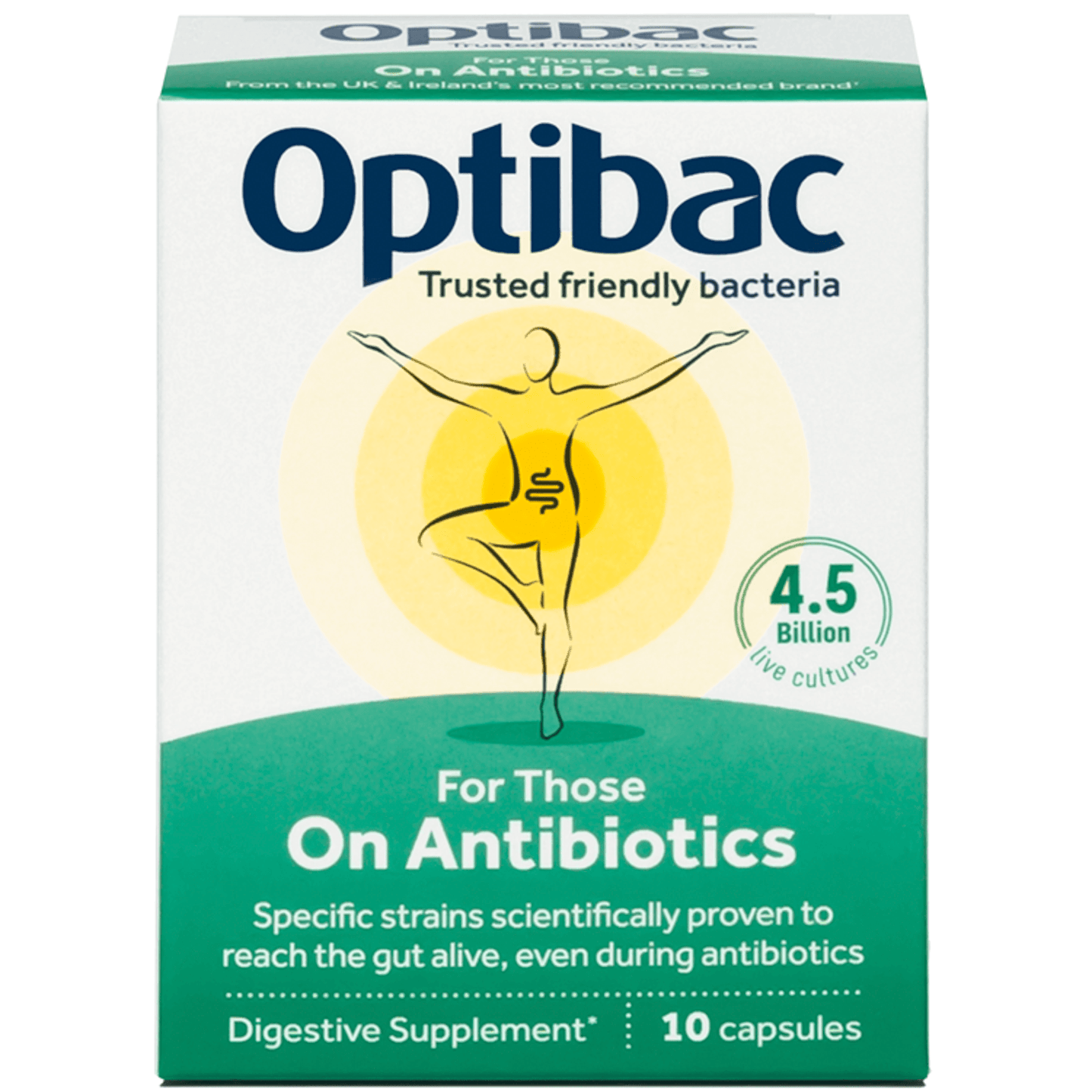Optibac For Those On Antibiotics 10 Capsules - UK Food & Drink - 5060086610062