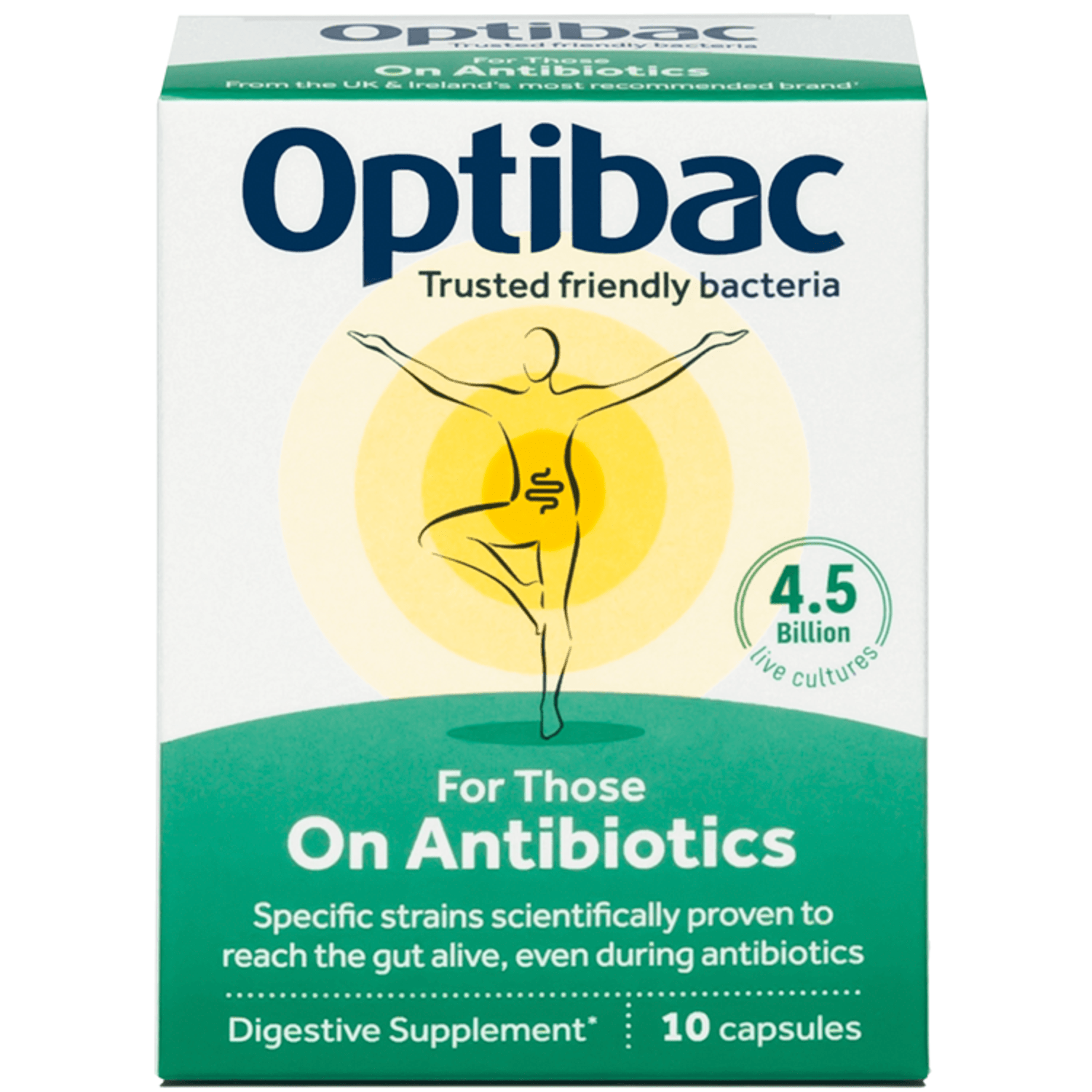 Optibac For Those On Antibiotics 10 Capsules - UK Food & Drink - 5060086610062