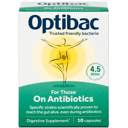 Optibac For Those On Antibiotics 10 Capsules - UK Food & Drink - 5060086610062